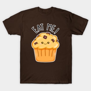 Kawaii Chocolate Chip Muffin. Eat Me T-Shirt